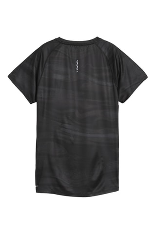 T-shirt de running Run Velocity Aop - Noir