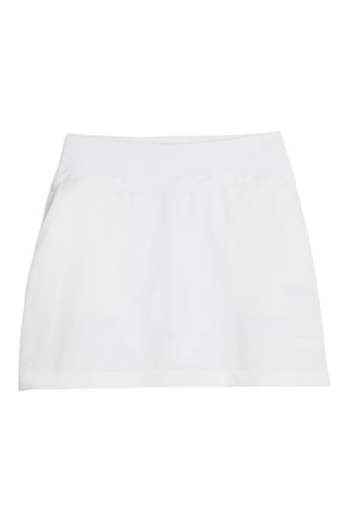 Jupe de golf taille haute Blake - Blanc