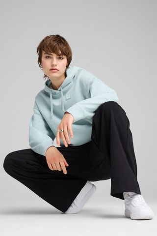 Sweat à capuche Ess Elevated - Vert clair