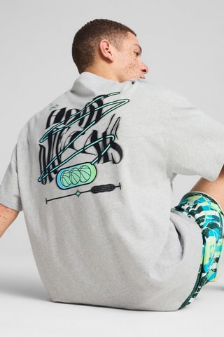 T-shirt regular Hoop Dreamz - Gris