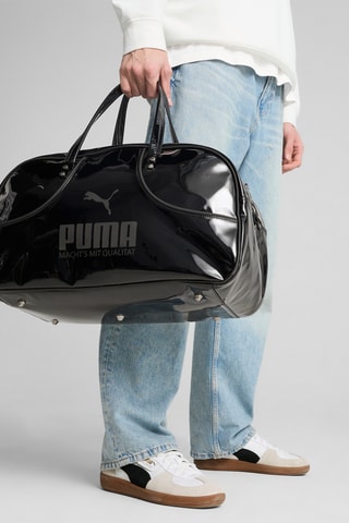 Sac de sport verni - Noir