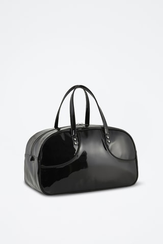 Sac de sport verni - Noir