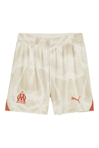 Short Olympique de Marseille - Blanc et beige clair
