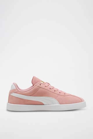 Baskets en cuir Puma Club II Jr - Rose poudré