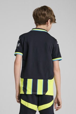Maillot de football Manchester City Football Club - Bleu marine et jaune