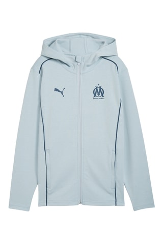 Sweat à capuche Olympique de Marseille - Turquoise