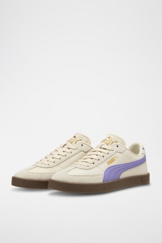 Baskets en cuir Puma Club II Era Jr - Ivoire