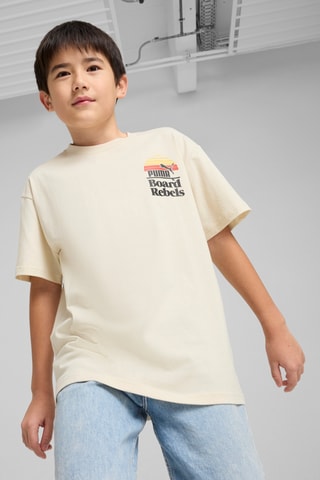 T-shirt regular MID90S Graphic - Beige