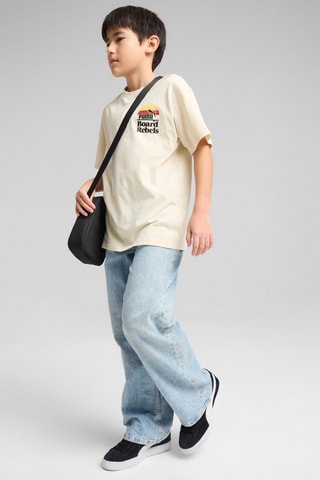 T-shirt regular MID90S Graphic - Beige