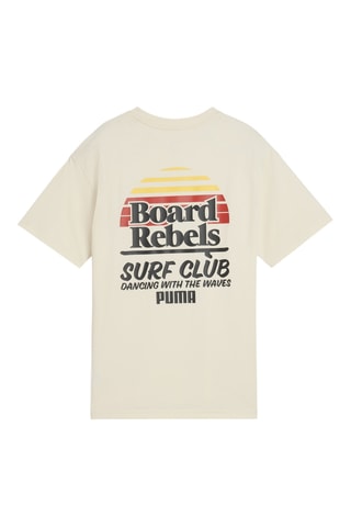 T-shirt regular MID90S Graphic - Beige