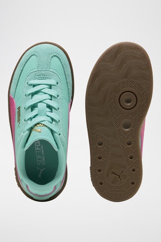 Baskets en cuir Club II Era - Vert d'eau