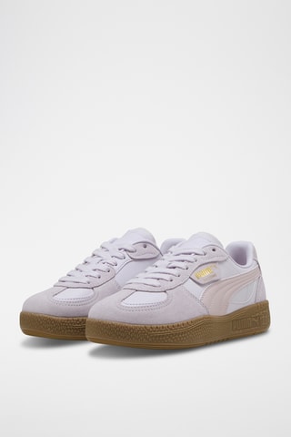 Baskets en cuir Palermo Moda - Mauve et rose