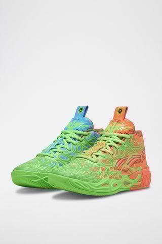 Baskets montantes La Melo Ball - Vert fluo