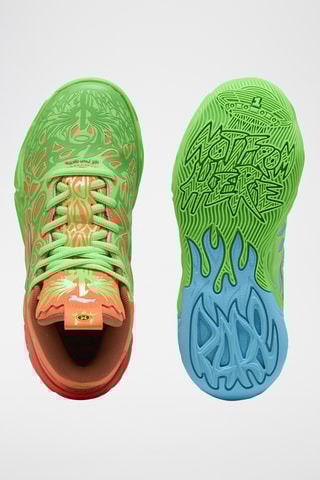 Baskets montantes La Melo Ball - Vert fluo