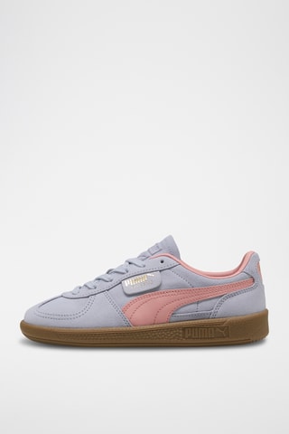 Baskets en nubuck Palermo Jr - Rose