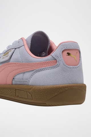 Baskets en nubuck Palermo Jr - Rose