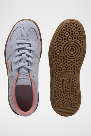 Baskets en nubuck Palermo Jr - Rose