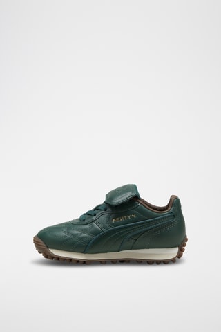 Baskets en cuir de veau Avanti L Fenty Ps - Vert foncé