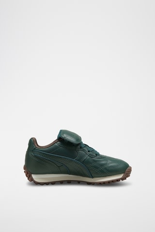 Baskets en cuir de veau Avanti L Fenty Ps - Vert foncé