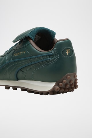 Baskets en cuir de veau Avanti L Fenty Ps - Vert foncé