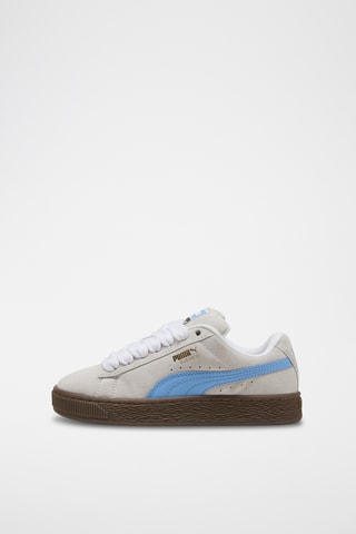 Baskets en cuir XL Jr - Blanc
