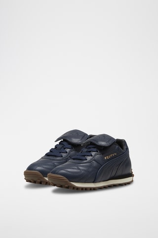 Baskets en cuir de veau Avanti L Fenty Ps - Bleu marine