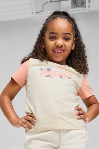 T-shirt Sandy Adventures - Ecru