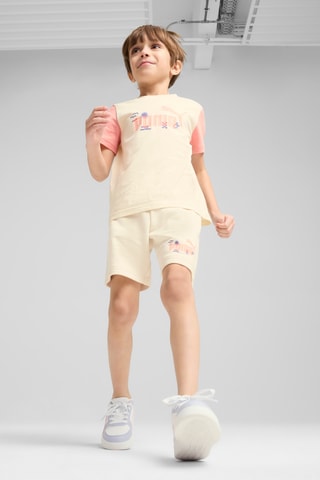 T-shirt Sandy Adventures - Ecru