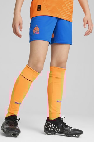 Short de football Olympique de Marseille - Bleu clair