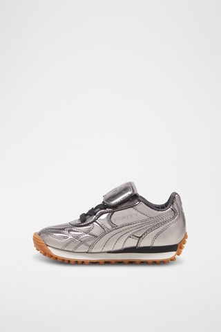 Baskets en cuir de veau Avanti C Fenty PS - Argenté