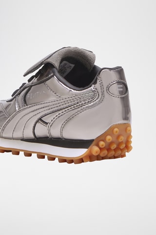 Baskets en cuir de veau Avanti C Fenty PS - Argenté