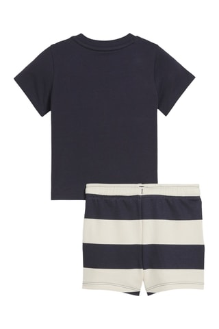 T-shirt et short regular Minicats Super Puma - Bleu marine