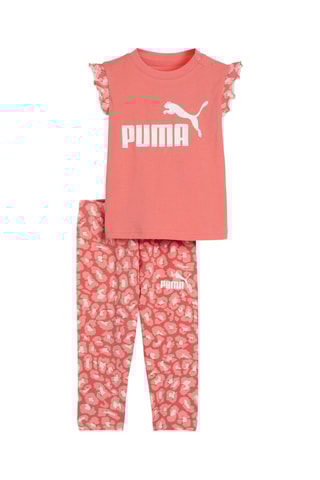 T-shirt et legging Minicats Ess - Corail