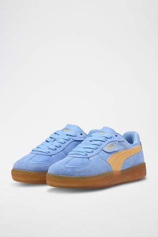 Baskets en cuir Palermo Moda Xtra Gum - Ciel