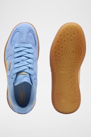 Baskets en cuir Palermo Moda Xtra Gum - Ciel