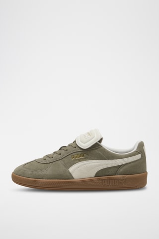 Baskets en nubuck Palermo Premium - Kaki 
