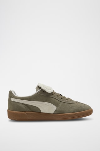Baskets en nubuck Palermo Premium - Kaki 
