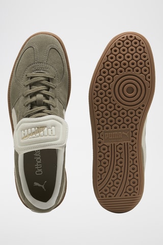 Baskets en nubuck Palermo Premium - Kaki 