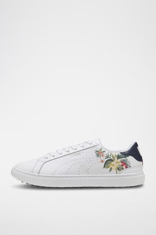 Chaussures de golf en cuir Classic G x PTC - Blanc