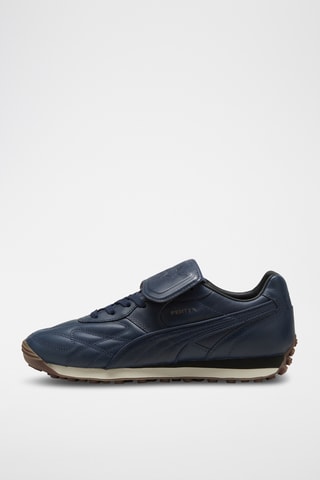 Baskets en cuir de veau Avanti L Fenty - Bleu marine