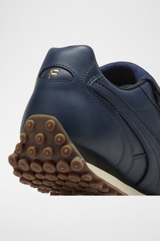 Baskets en cuir de veau Avanti L Fenty - Bleu marine