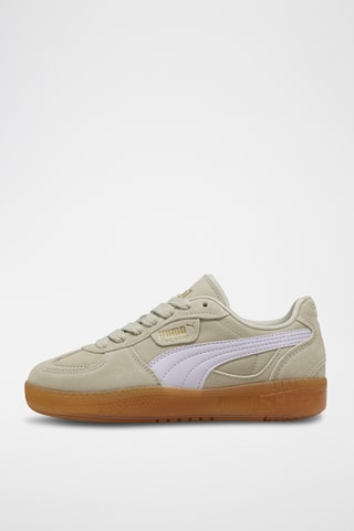 Baskets en cuir Palermo Moda - Beige
