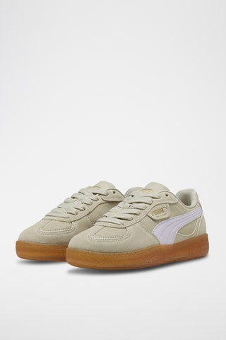 Baskets en cuir Palermo Moda - Beige