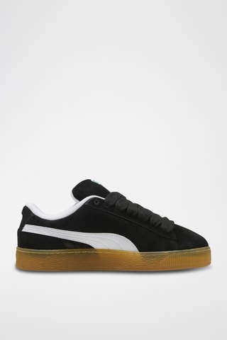 Baskets en cuir XL - Noir et blanc