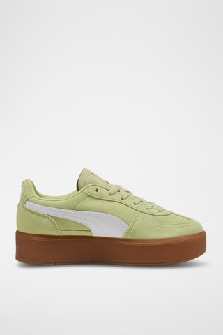 Baskets en cuir Palermo Elevata - Vert olive