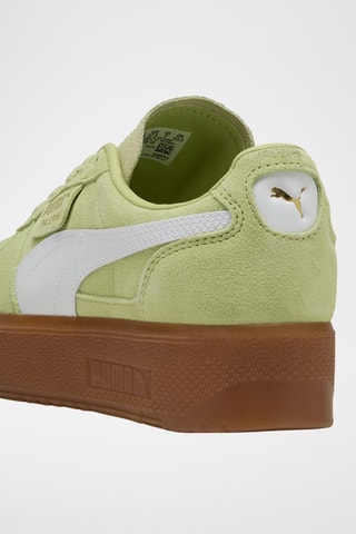 Baskets en cuir Palermo Elevata - Vert olive