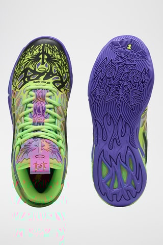 Chaussures de basketball MB.04 Be You - Noir et vert fluo