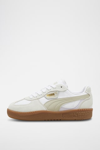 Baskets en cuir Palermo Moda - Blanc