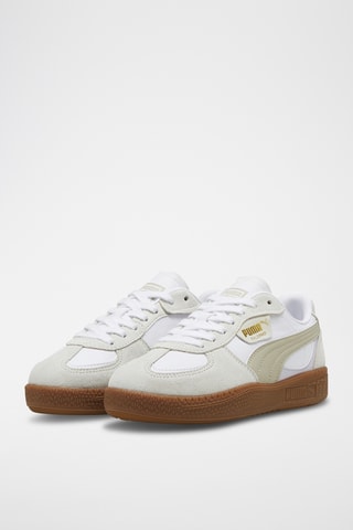 Baskets en cuir Palermo Moda - Blanc