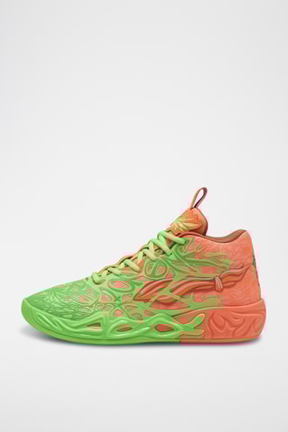 Chaussures de basketball MB.04 TMNT L&M - Vert et orange